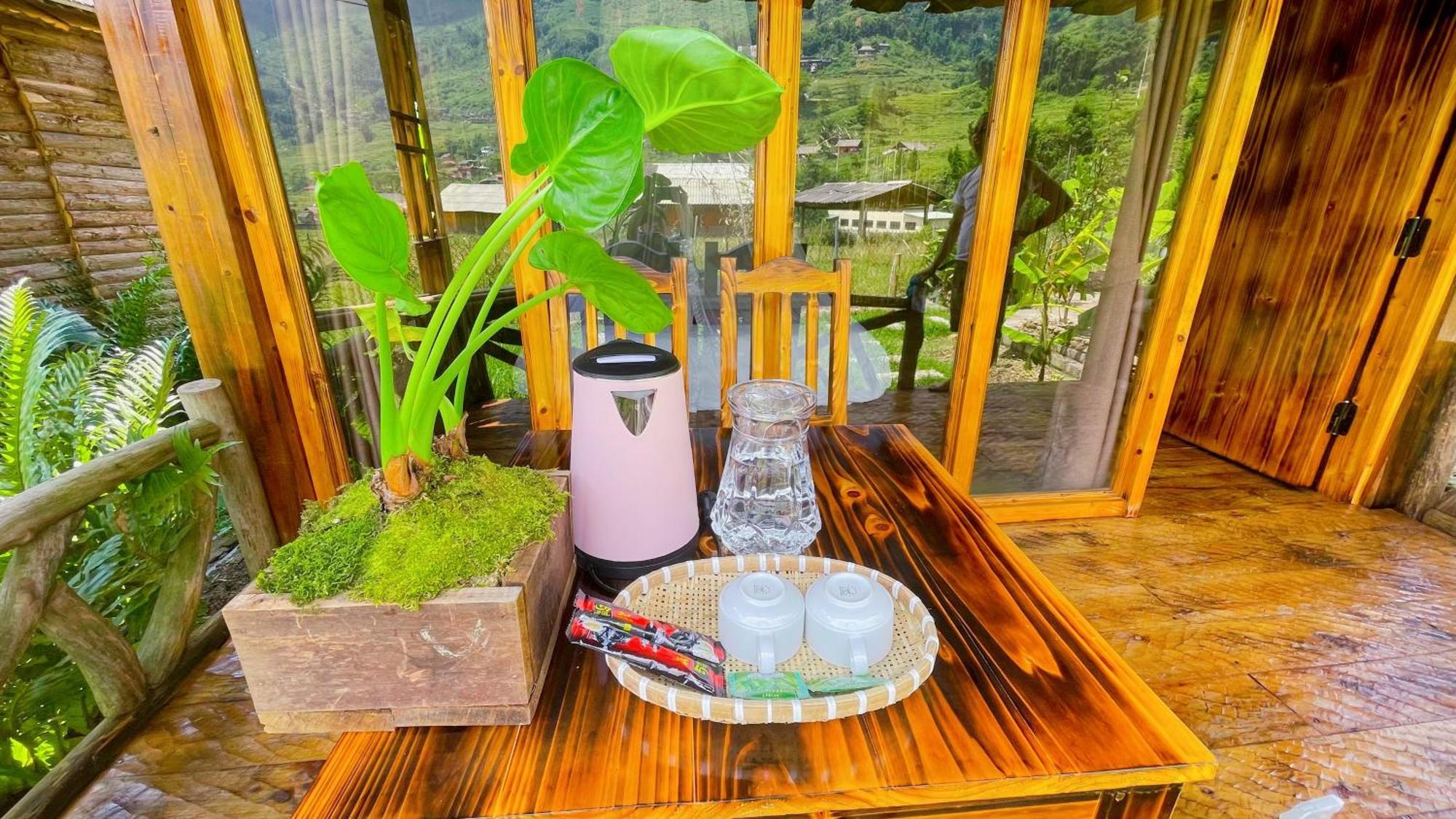 Auberge de jeunesse Eco Rice Fields House à Sa Pa Extérieur photo