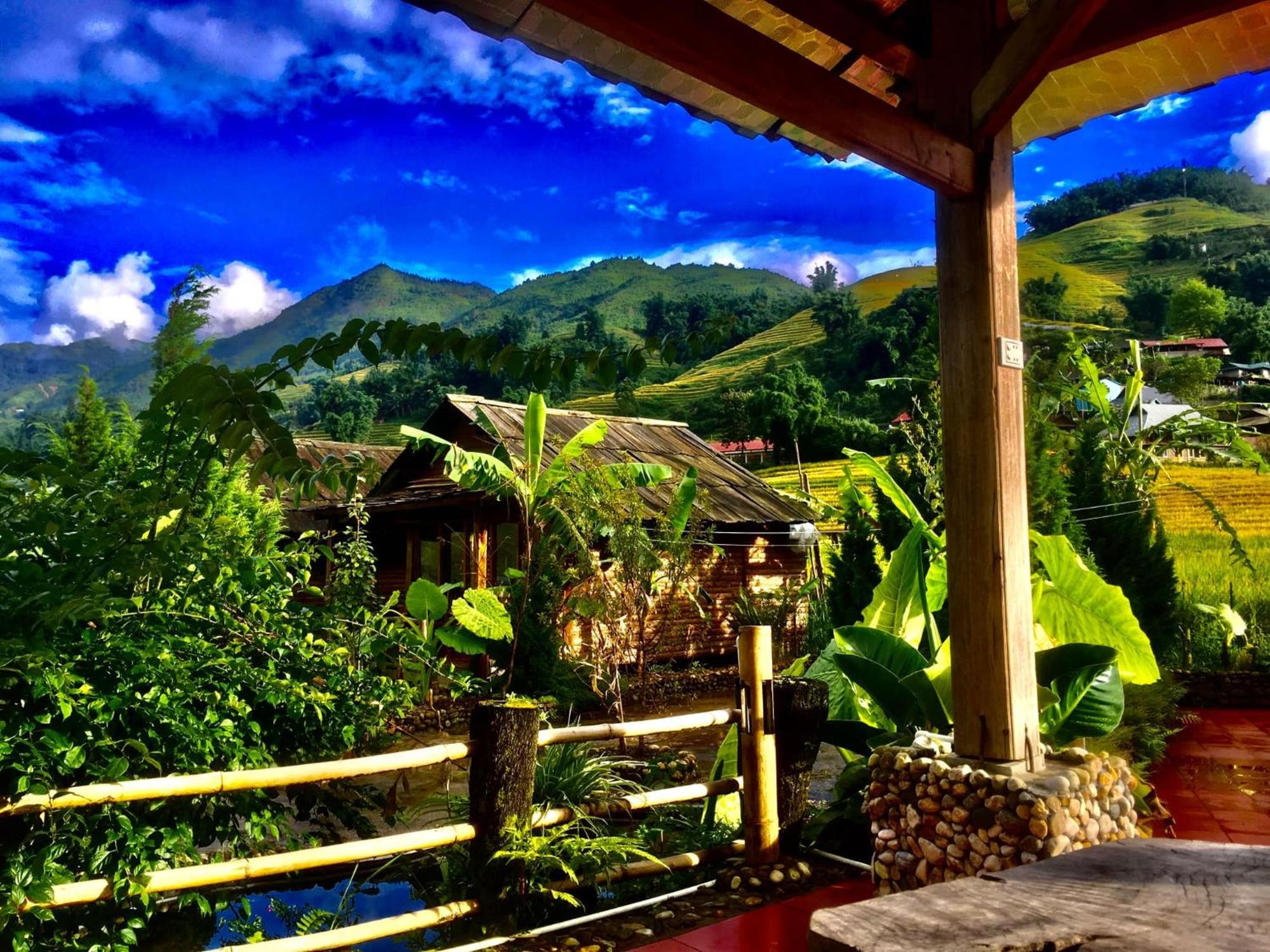 Auberge de jeunesse Eco Rice Fields House à Sa Pa Extérieur photo