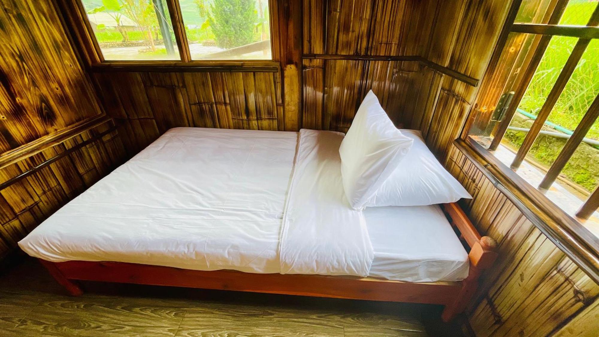 Auberge de jeunesse Eco Rice Fields House à Sa Pa Extérieur photo