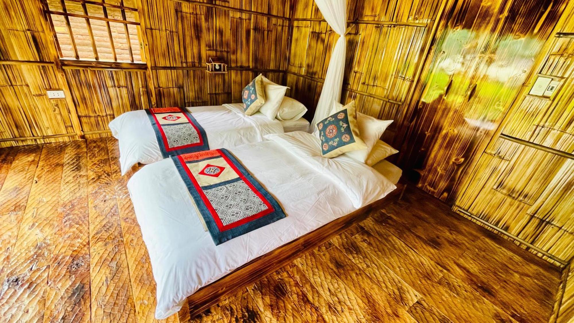 Auberge de jeunesse Eco Rice Fields House à Sa Pa Extérieur photo